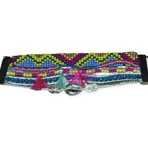 Butter NY Coachella Festival Boho-inspired magnetic multi-strand bracelet.
